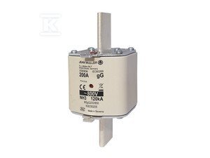 WKŁADKA BEZP NH3 200A 800V AC GG