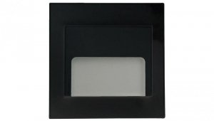 Oprawa Ontario czarna 1,5W 12VDC 4000K 9 led smd 3014 kwadrat do puszki fi 60