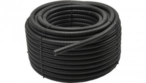 Rura karbowana RKGS 16 czarna 750N z pilotem 50 m 444048 /1szt/