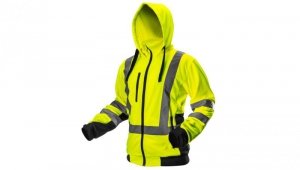 Bluza robocza ostrzegawcza, żółta, rozmiar XL 81-745-XL