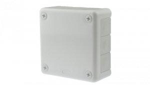 Puszka natynkowa hermetyczna 98x98x42 biała IP55 /10