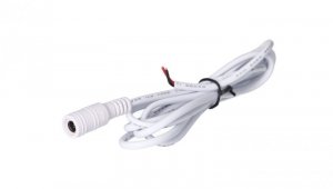 Gniazdo DC 5.5x2.5 przewód biały 150cm 22awg