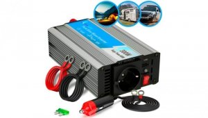 Przetwornica napięcia samochodowa 12V, 300W czysty sinus Extralink OPIP-300W