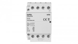 Stycznik modułowy instalacyjny 63A 4 Z 230V AC STM-63-40 EXT10000299