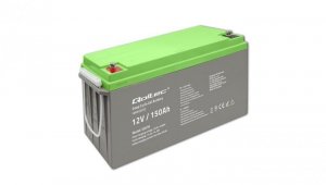 Qoltec Akumulator żelowy Deep Cycle 12V 150Ah 44.5kg Bezobsługowy Professional LongLife PV, UPS, kamper