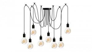 Lampa wisząca sufitowa ARANE PAJĄK 8 ramion do LED 8x E27 LUMILED