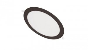 DOWNLIGHT podtynkowy OKRĄG 296x7 24W 4000K 1920lm Czarny