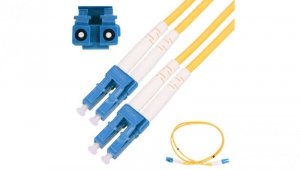 Patchcord Jednomodowy, Duplex, G657A1, 3mm, 5m Extralink LC/UPC-LC/UPC