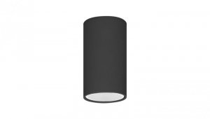 BARBRA DLR GU10 DOWNLIGHT MAX 50W IP20 OKRĄGŁY CZARNY ALUMINIUM ORNO