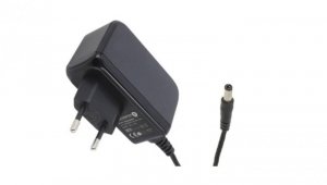 POS24100A Zasilacz adapter czarny 24W 24V 1A z wtykiem DC 2,1 x 5,5mm