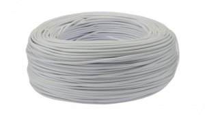 Przewód instalacyjny H07V-K / LgY 2,5 750V biały linka giętka Elektrokabel 500m