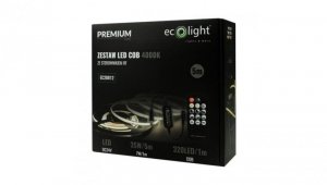 ZESTAW LED 320 COB 24V IP20 4000K /5m/