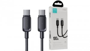 Kabel USB-C / USB-C Joyroom Fast Charging S-CC100A14 120cm 100W 5A czarny