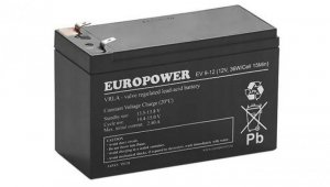 Akumulator AGM EUROPOWER serii EV 12V 8Ah/C10 (Żywotność 6-9 lat)
