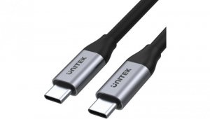 Przewód USB Unitek C14082ABK USB-C na USB-C 10Gbps 4K 60Hz 20V/5A