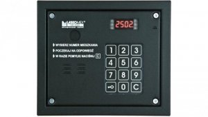 Laskomex CP-2503R czarna Panel audio z czytnikiem kluczy RFID