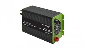 Qoltec Przetwornica solarna Monolith 3w1 z funkcją ładowania AC MPPT UPS ATS 2000W 4000W 12V na 230V Czysty Sinus