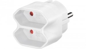 Adapter gniazda - Wersja kolorystyczna Biały