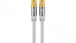 Kabel antenowy SAT (typ 135 dB), poczwórne ekranowanie - Długość kabla 10 m