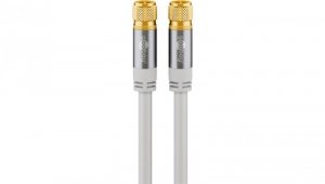 Kabel antenowy SAT (typ 135 dB), poczwórne ekranowanie - Długość kabla 5 m