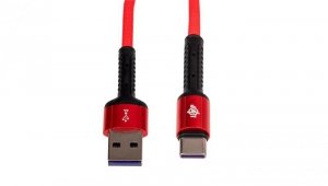 KABEL USB do USB TYPE-C 1M 5A PD SZYBKIE ŁADOWANIE DO IPHONE ANDROID