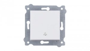 Przycisk dzwonkowy 250V 10A Biały 207/01