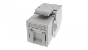 Gniazdo keystone RJ45 beznarzędziowe UTP kat. 6A Q-LANTEC