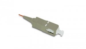 Qoltec Pigtail światłowodowy SC/UPC Multimode 50/125 OM2 1m