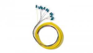 Qoltec 12 x Pigtail światłowodowy LC/UPC Singlemode G657A2 2m