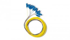 Qoltec 12 x Pigtail światłowodowy SC/UPC Singlemode G657A2 2m