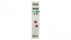 Przekaźnik czasowy 1P 10A 0,1sek-576h 230V AC, 24V AC/DC opóźnione wyłaczenie PCA-514DUO