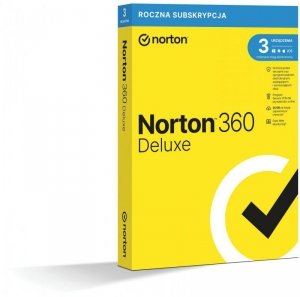 Norton 360 Deluxe BOX PL 3-urządzenia,12-miesięcy