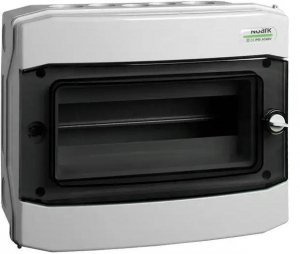 PLASTIKOWA OBUDOWA INSTALACYJNA Natynkowa IP65 1X12 modułów. PHS 12T NOARK 101494