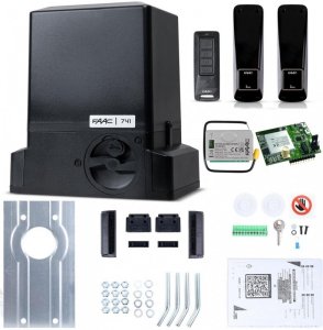 Zestaw Delta 3 SMART GSM - FAAC 741 (Wi-Fi+LTE+BLE) do 900kg bram przesuwnych