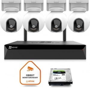 Zestaw do monitoringu Wi-Fi EZVIZ 4x HB8 2K+ (4MP) typ-C