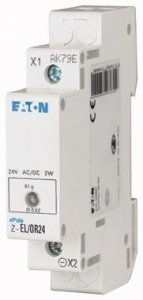 Z-EL/OR230 LAMPKA SYGNALIZACYJNA MODUŁOWA 1M 230V AC/DC POMARAŃCZOWY