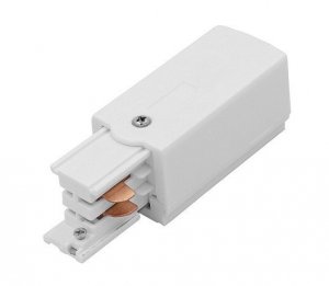 CTLS POWER END CAP RIGHT PE-R T BIAŁY KOŃCÓWKA ZASILAJĄCA PRAWA TRÓJOBWODOWA TWORZYWO/ MIEDŹ