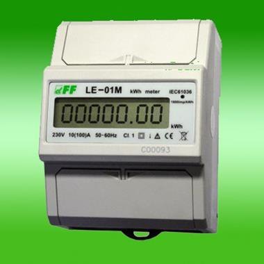 LE-01M LICZNIK ENERGII CYFROWY 1F 5/45A 4,5M 230V AC MID