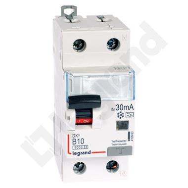 P312 DX3 B 10A/ 30MA/A WYŁĄCZNIK RÓŻNICONADPRĄDOWY B 10A 1P+N 2M 30MA A 6KA
