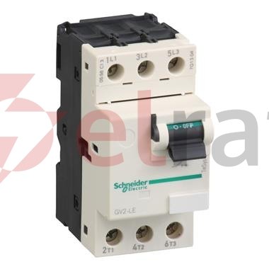 TeSys Deca Wyłącznik silnikowy 3P 2,2kW 6,3A GV2LE10