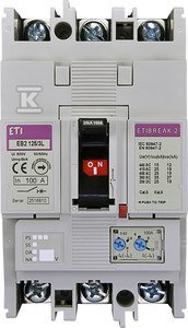 WYŁĄCZNIK EB2 125/3L 100A 3P