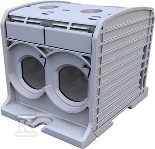 ZŁĄCZKA STB 300-2 AL/CU 87920 SZARY