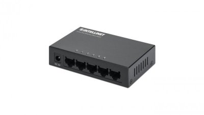Switch Ethernet 5x 10/100Mbps RJ45 desktop metalowy 523301