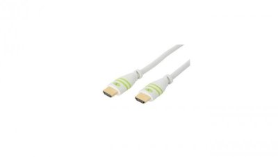 Kabel HDMI-HDMI V1.4 M/M Ethernet 3D4K Biały 1m