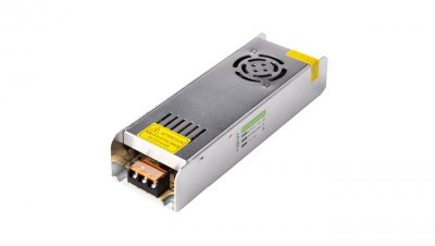 Zasilacz LED SLIM modułowy siatkowy 360W 12V 30A 223 x 66 x 40 mm EC79771