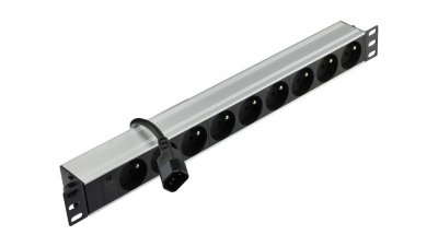 Listwa zasilająca RACK 19 cali 1U 9 gniazd z wtykiem C14 NEKU /1,8m/