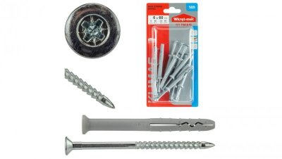 Kołek rozporowy wbijany SM 6x60 /blister=14szt./