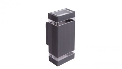 Oprawa elewacyjna OE-3S 2xGU10 100x110x240 ANTRACYT IP54 EC79035