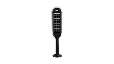 Oprawa solarna LED 5W 400lm 3000K IP65 Czarno-Biała 6666