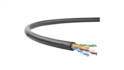 Kabel zewnętrzny żelowany UTPw kat.6 U/UTP 4x2x0,54 /100m/